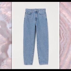 Loose mom jeans ultra high rise ankle length- Size 14